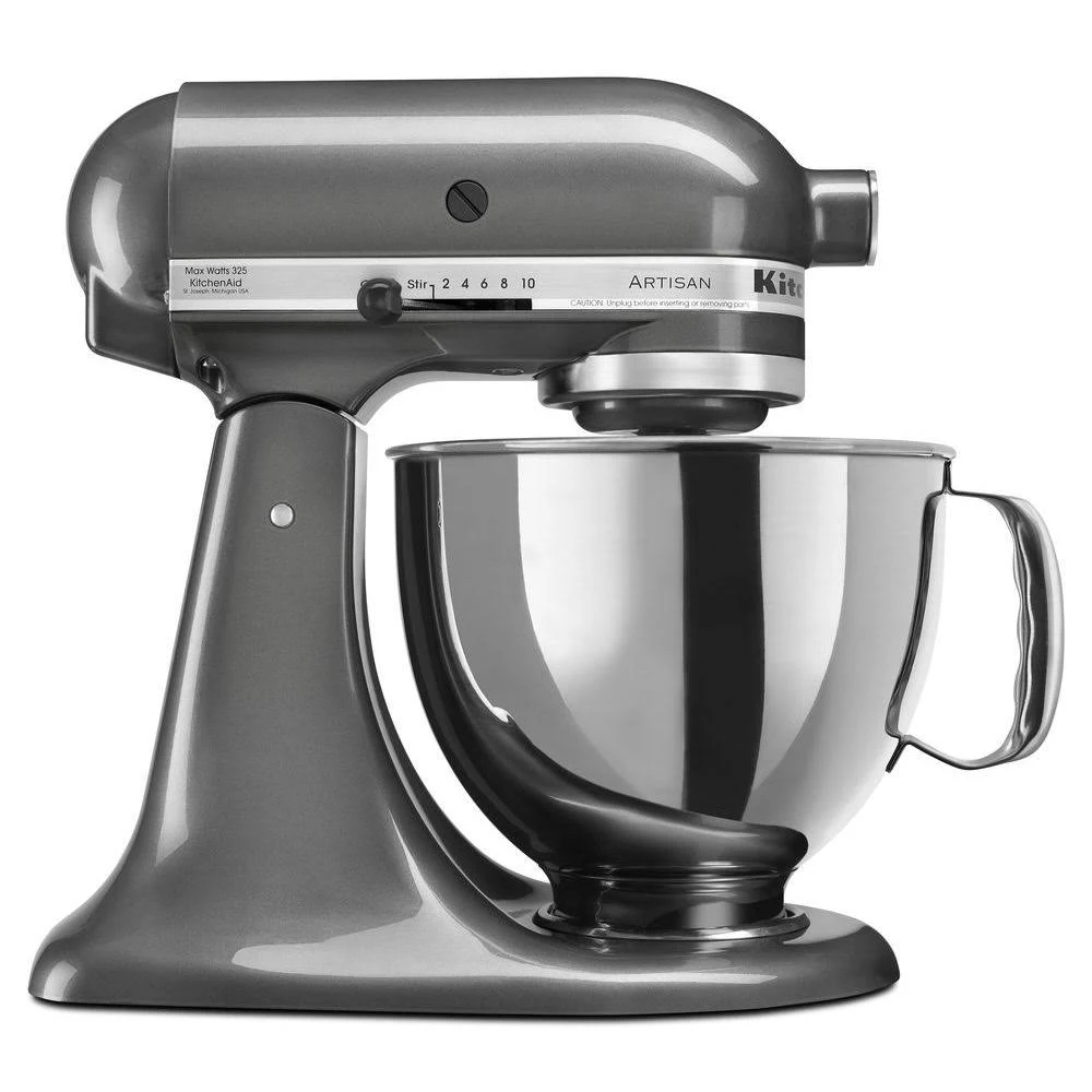 KitchenAid Refurbished Artisan Series 5 Quart Tilt-Head Stand Mixer RRK150DP - Dark Pewter