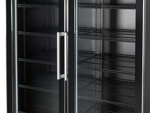 KoolMore Glass Door Commercial Display Refrigerator Upright Beverage Cooler Merchandiser