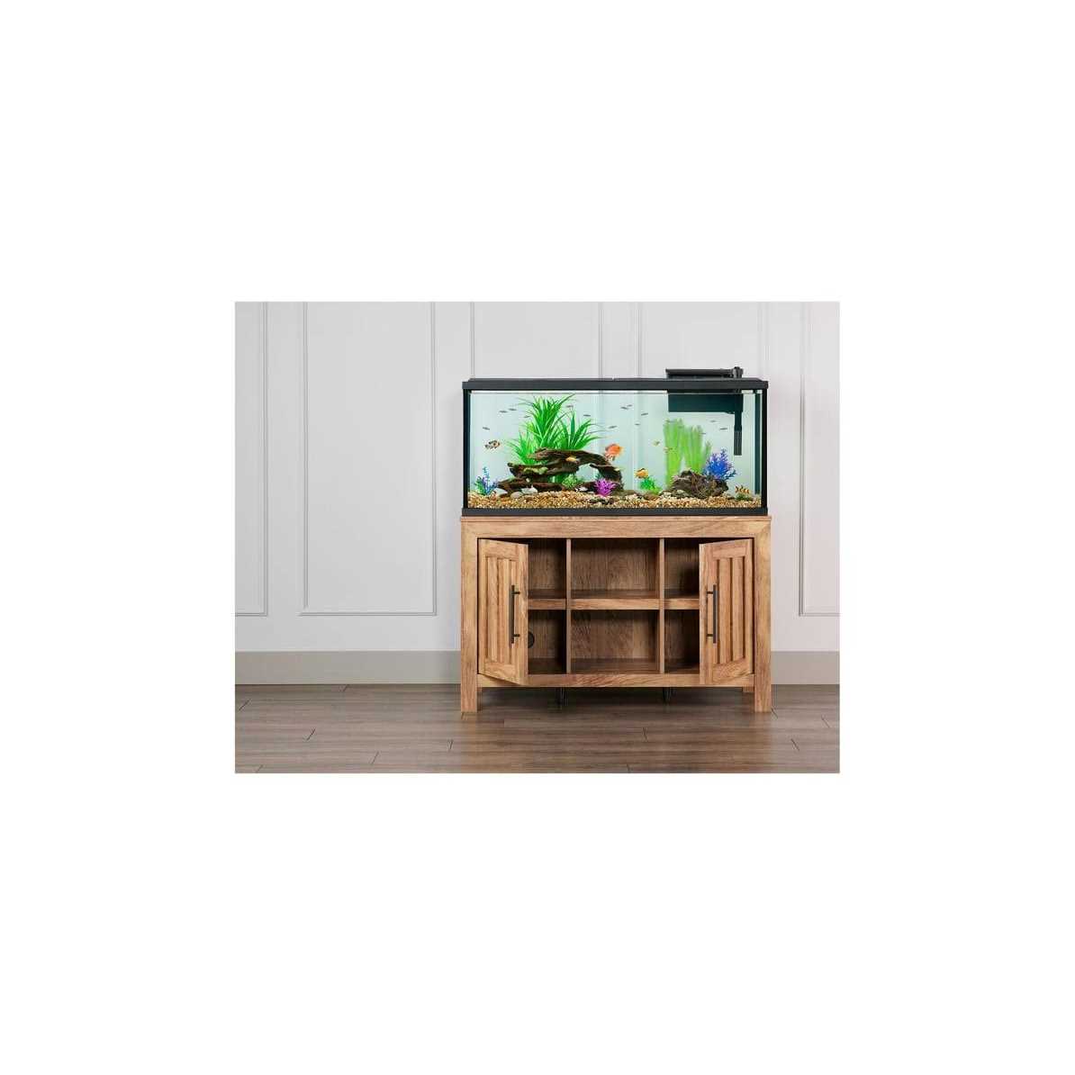 Top Fin 55-75 gal Aquarium Stand Sindoori - Pet Supplies online store