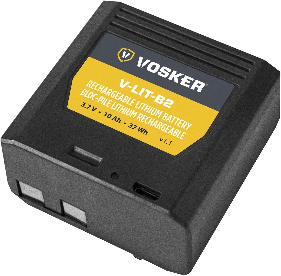 VOSKER Extra Rechargeable Lithium Battery Pack for V150 Mobile Security Camera, Long Lasting Lithium Battery, Fast Charge 10 000mAh Capacity, Weather Resistant