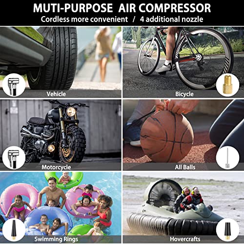 ZunDian Jump Starter with Air Compressor 260PSI, Car Jump Starter