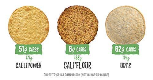 Califlour Foods Pizza Crusts, Cauliflower, Plain - 9.75 oz