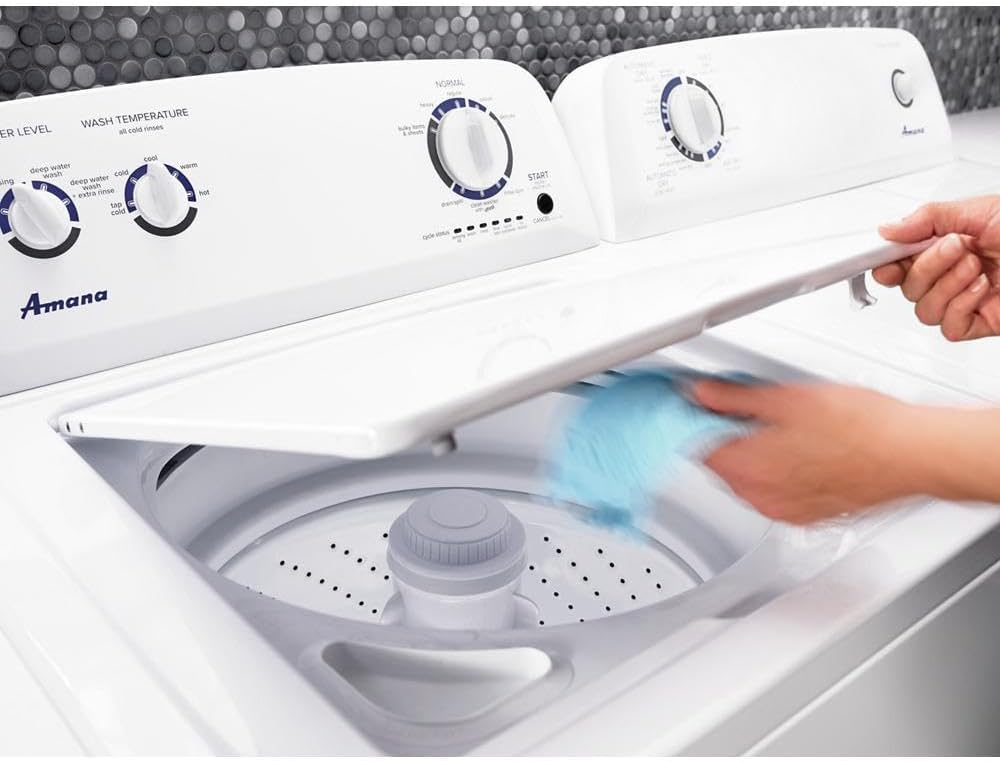 Amana NTW4516FW 3.5 Cu. Ft. White Top Load Washer