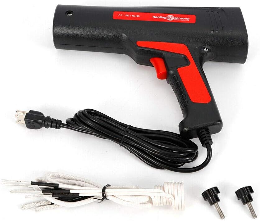 TFCFL 110V Ductor Magnetic Induction Flameless Heater Kit Bolt Remover,Rusted Bolt Removal Tool with Case for Car Truck Flameless Heat