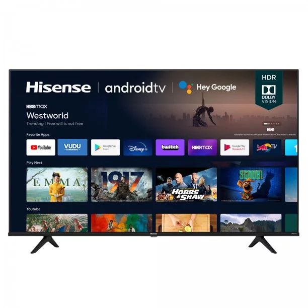 Hisense 65" Class 4K UHD LCD Android Smart TV HDR A6G Series 65A6G - Curated Treasures Market