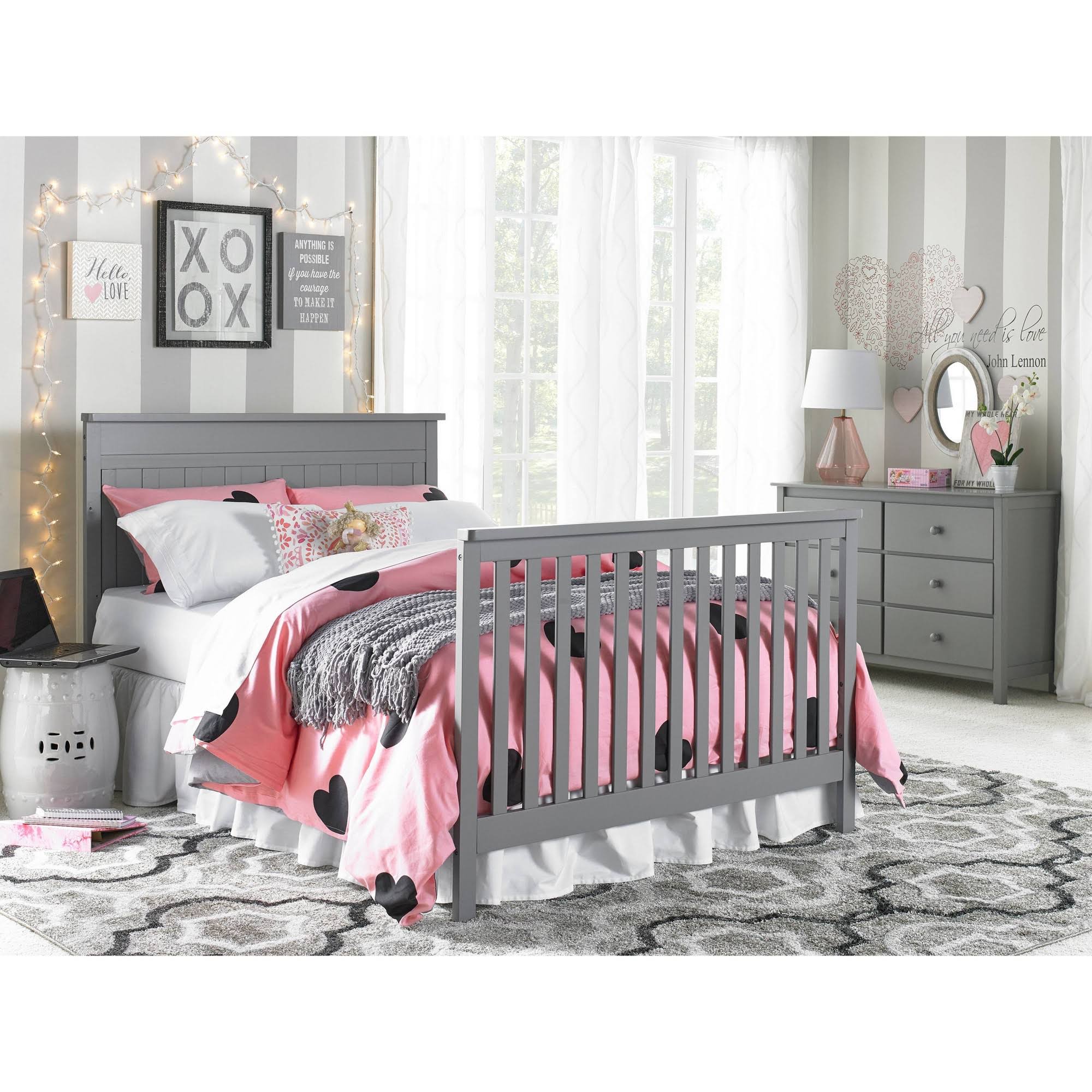 Fisher-price Clayton 4-in-1 Convertible Crib - Stormy Gray
