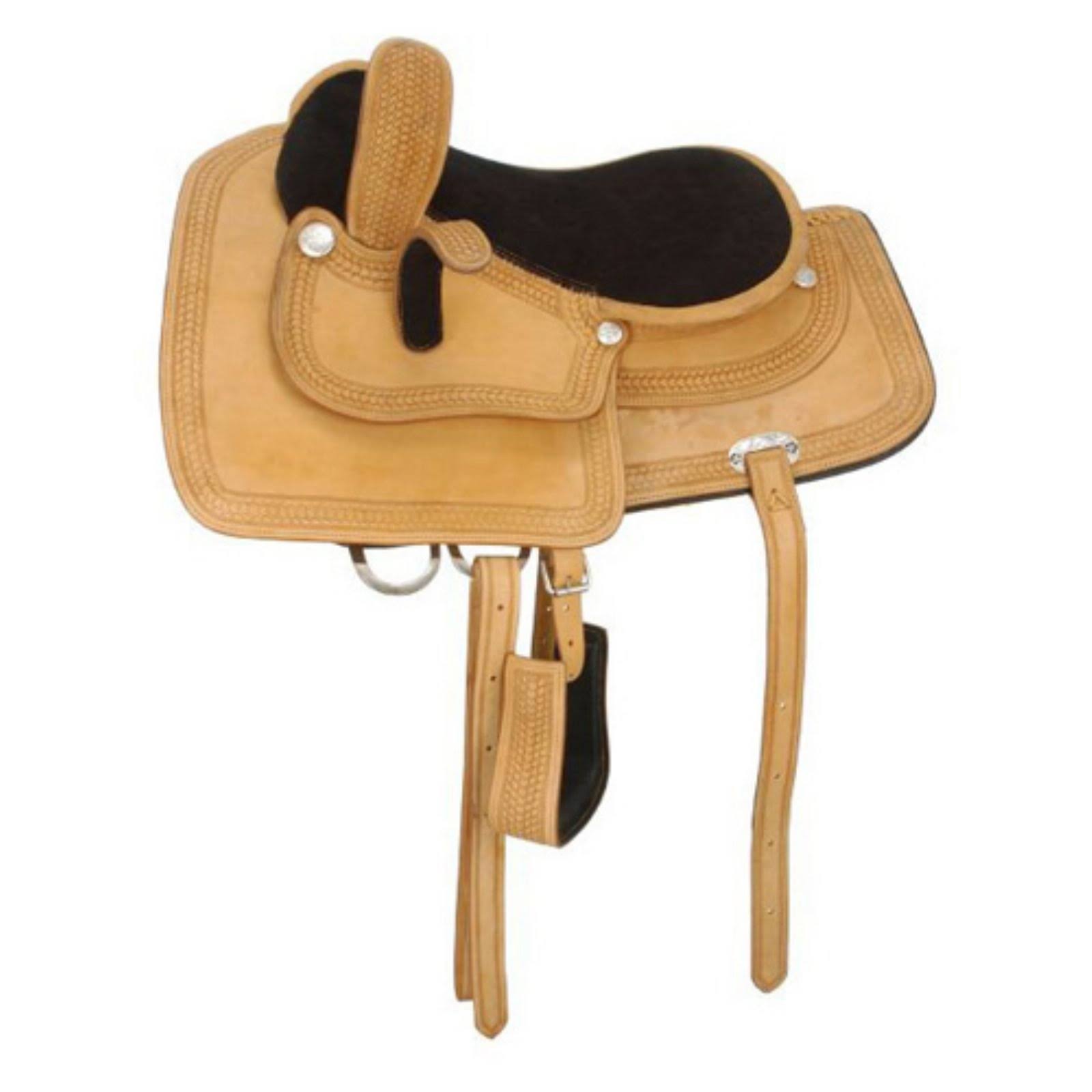 Royal King Basket Border Side Saddle Dark Oil