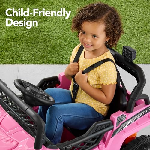 Best Choice Products Kids 12V Electric Ride On UTV Car and Trailer w/Parent Control, LED Lights, 2 Speeds, Bluetooth - Black