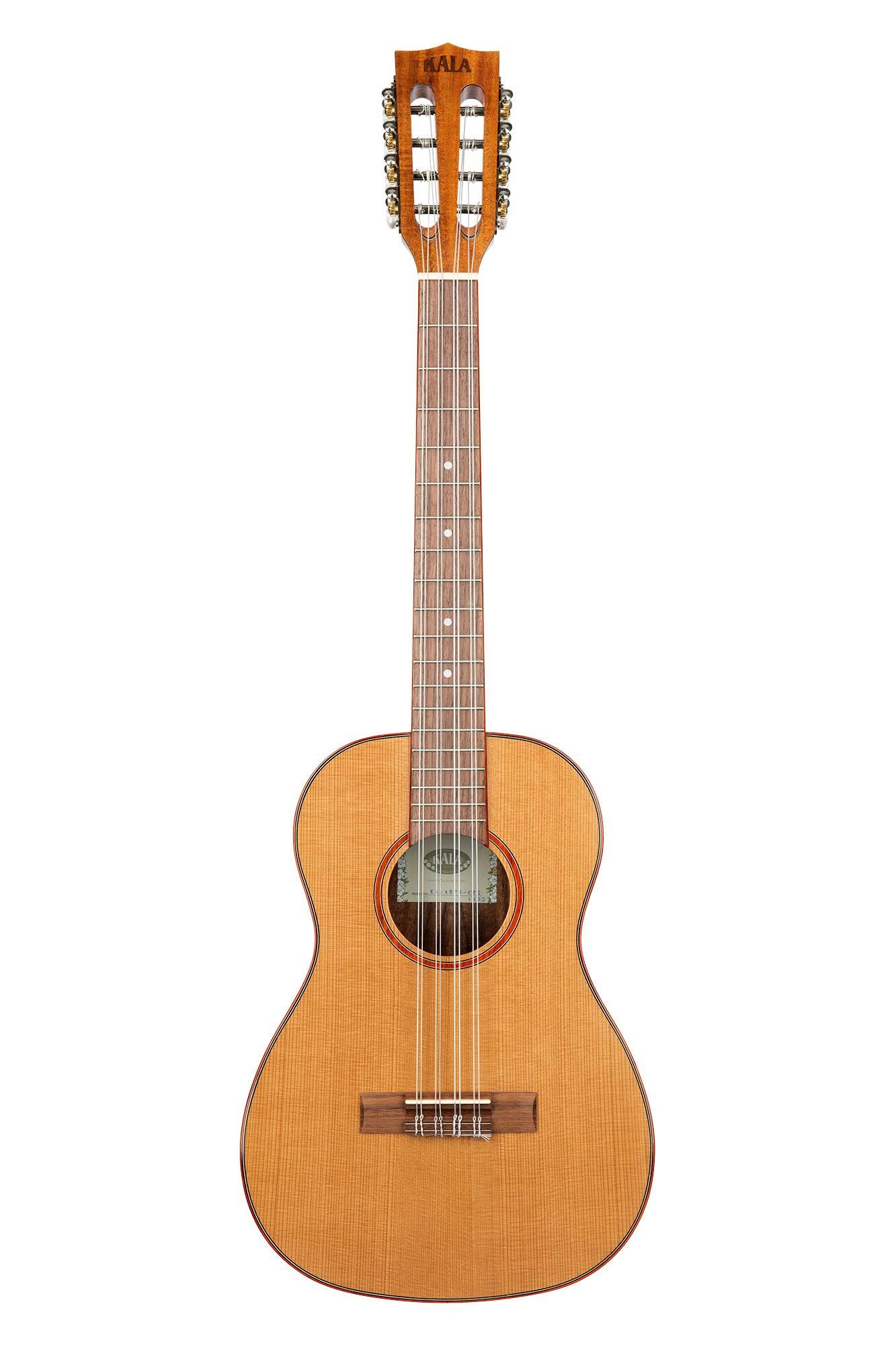 Kala KA-ABP8-CTG Solid Cedar Acacia 8 String Baritone Ukulele