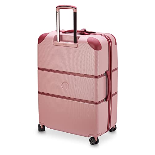 DELSEY PARIS Chatelet Air 2.0 Hardside Luggage with Spinner Wheels, Angora, Checked-Large 28 Inch