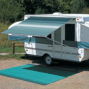 Carefree 981018E00 Campout Vinyl Bag Awning Ocean Blue 2.5m 8ft-5in