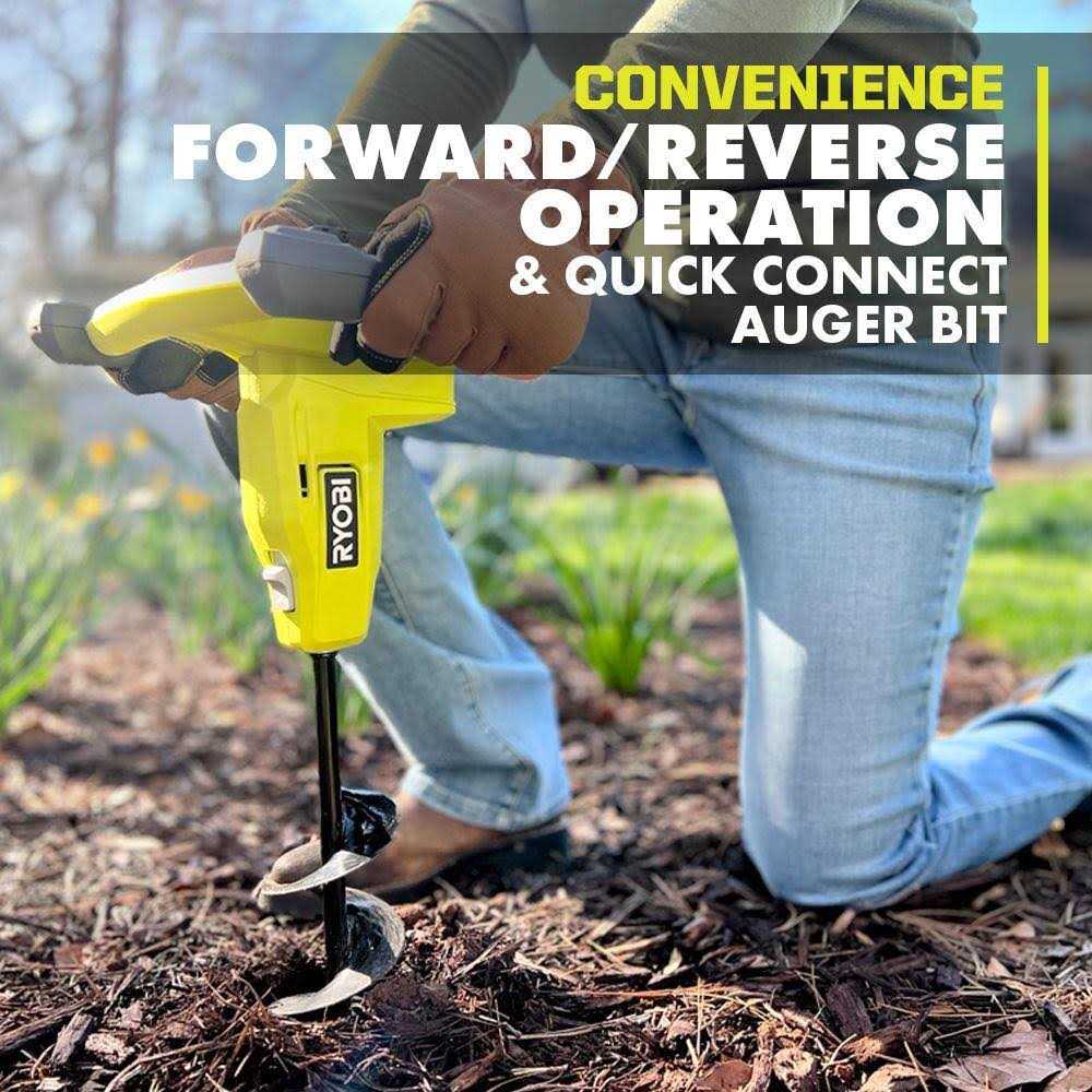 RYOBI ONE+ 18V Cordless Earth Auger with 3 in. Bit - Shop Hardware Tools Online Store
