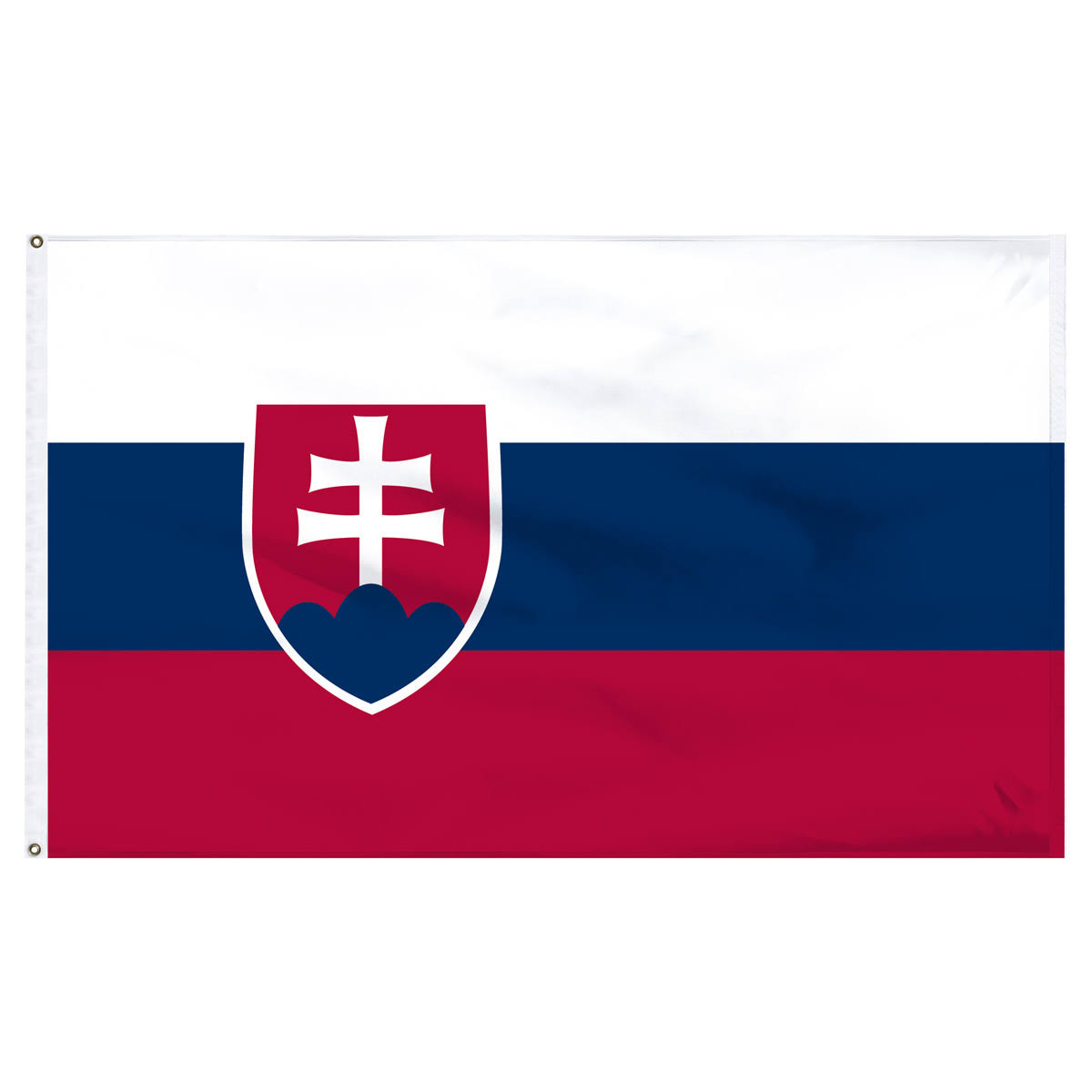 Slovakia 6& x 10& Nylon Flag