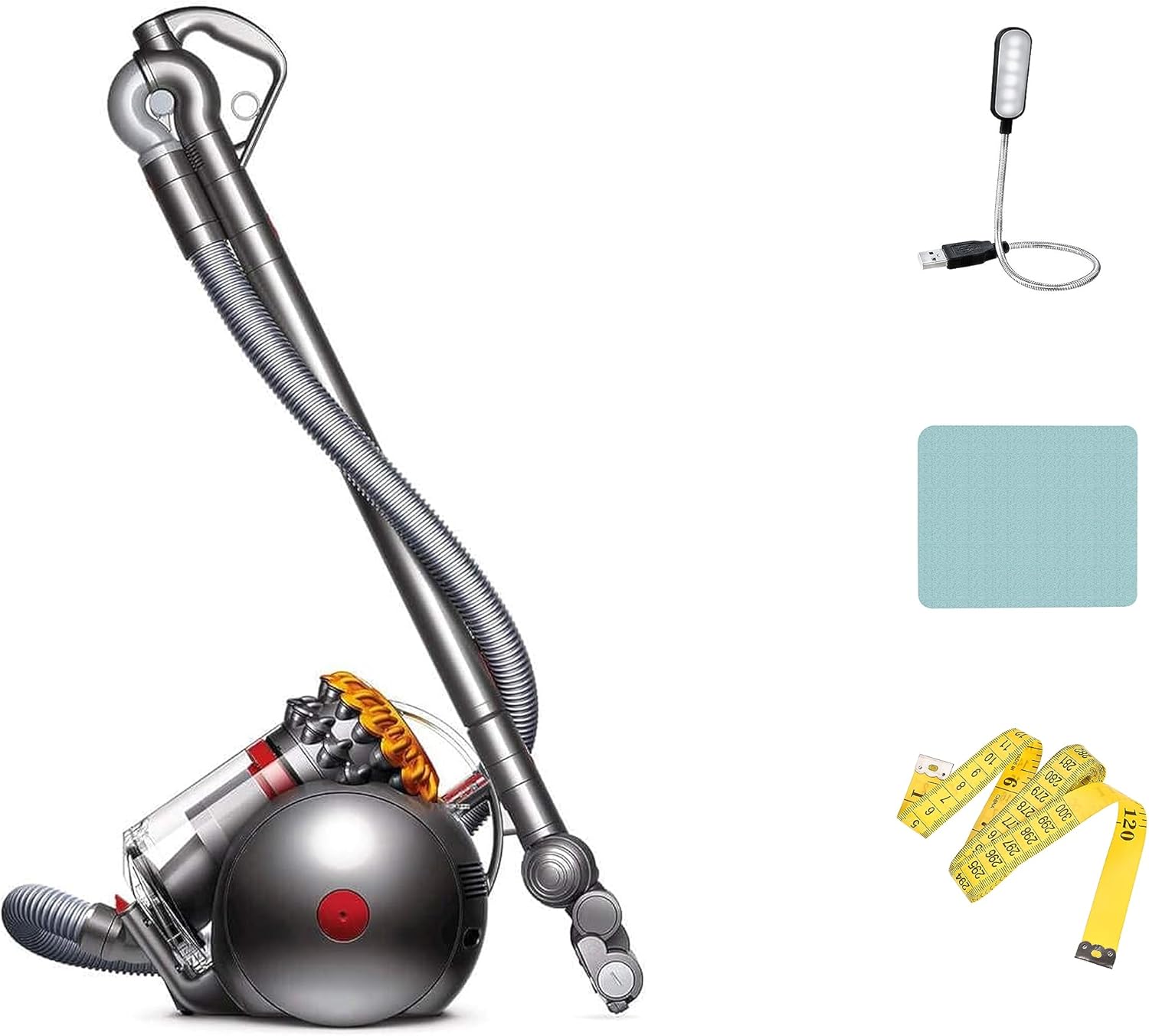 Dyson Big Ball Multi Floor Canister Vacuum, Yellow + Accessory
