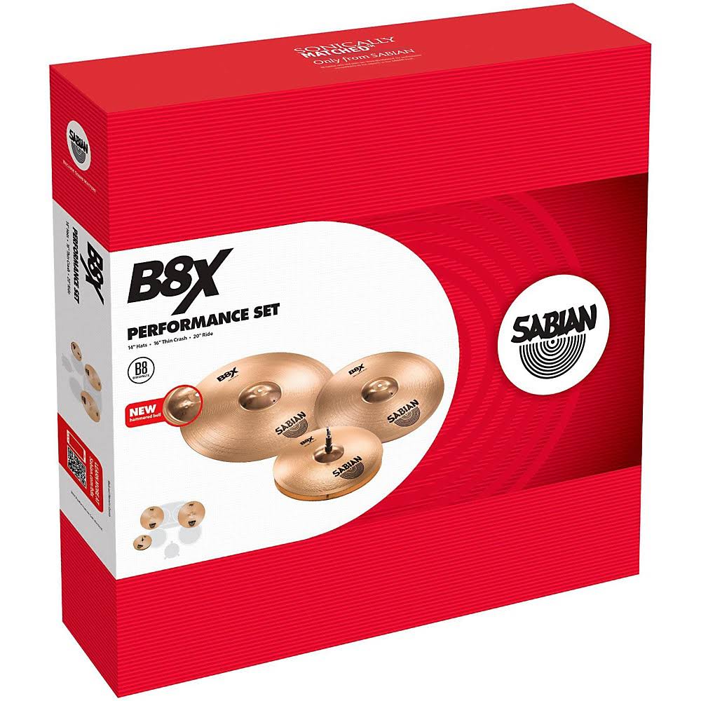 Sabian B8X Performance Set