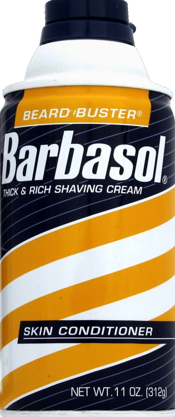 Barbasol Beard Buster Thick u0026 Rich Shaving Cream, Skin Conditioner - 11 oz
