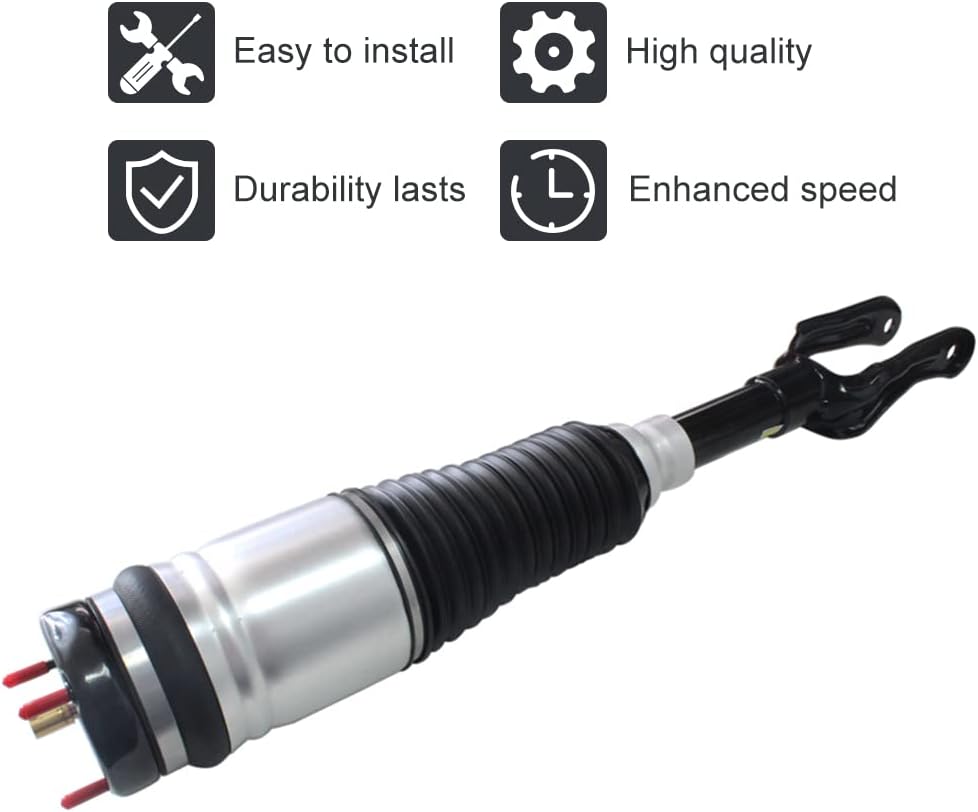 LUFASODERLING Front Air Suspension Shock Absorber Strut Air Suspension Shock Strut Compatible with 2011-2016 Jeep Grand Cherokee WK2 68029902AE 68029903AE 1 Pair (Left & Right)