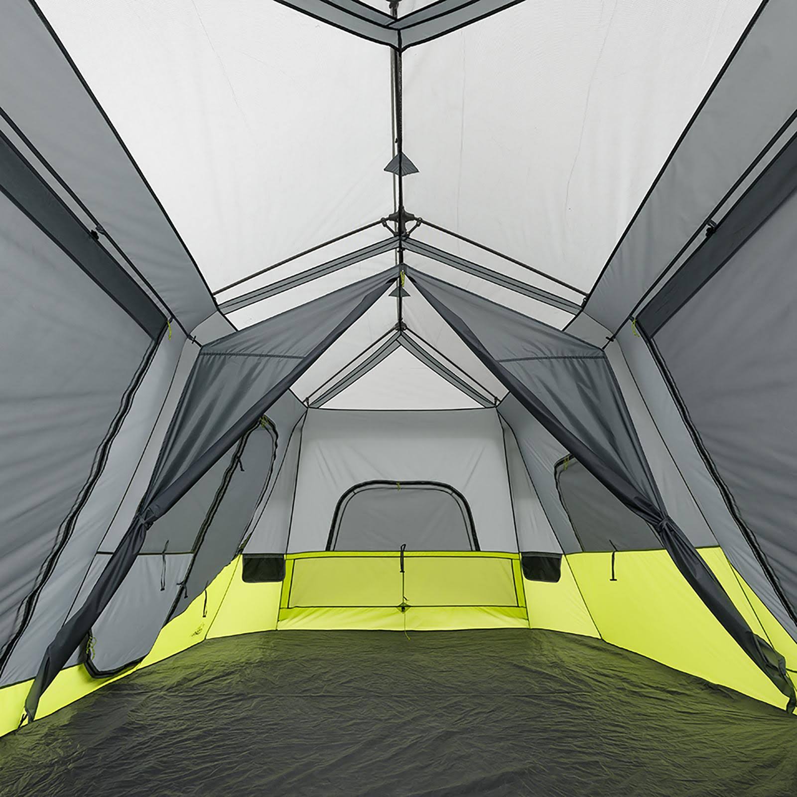 Core Equipment 18& x 10& 12-Person 2-Room Instant Cabin Tent