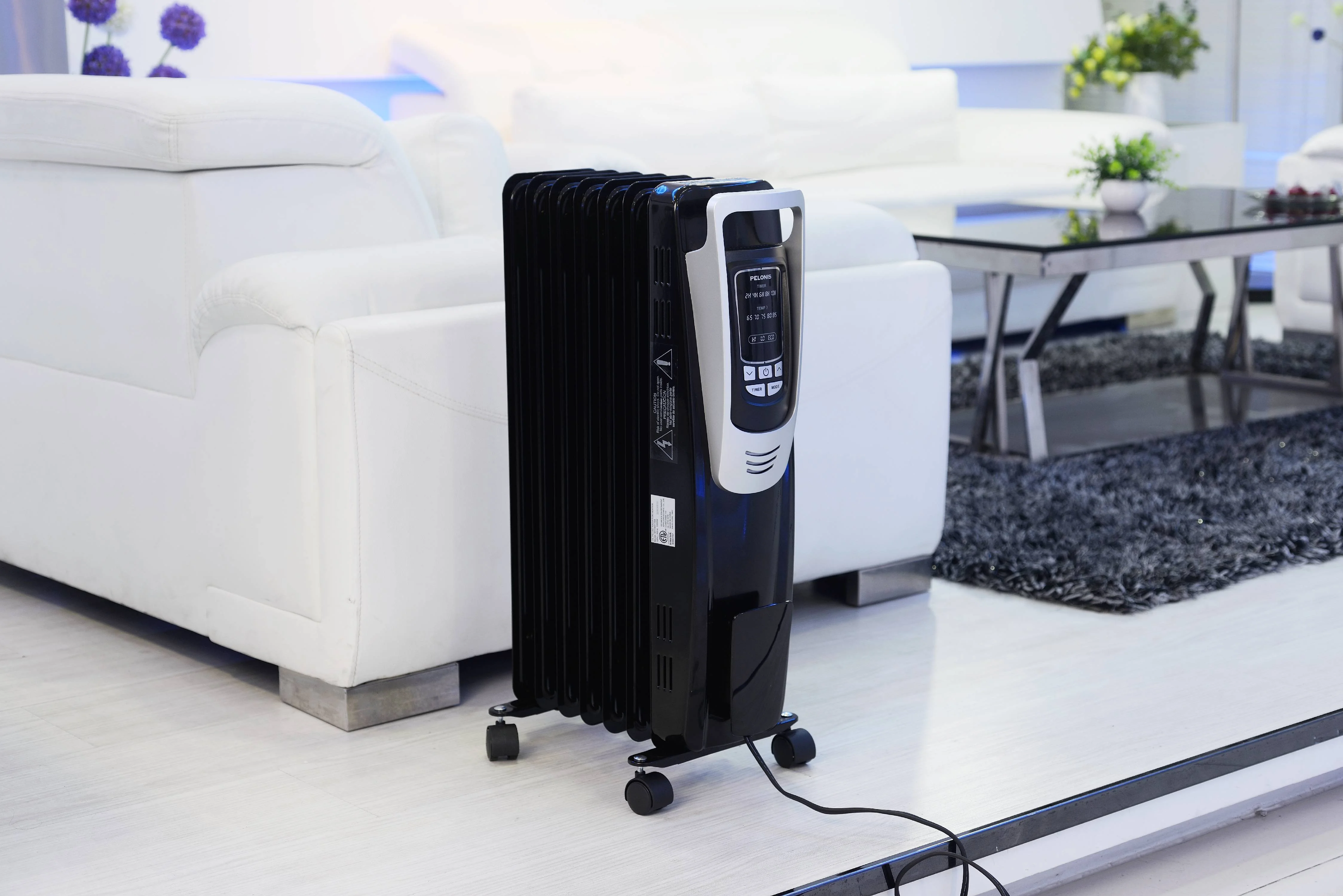 Pelonis Digital Oil Filled Heater, Black