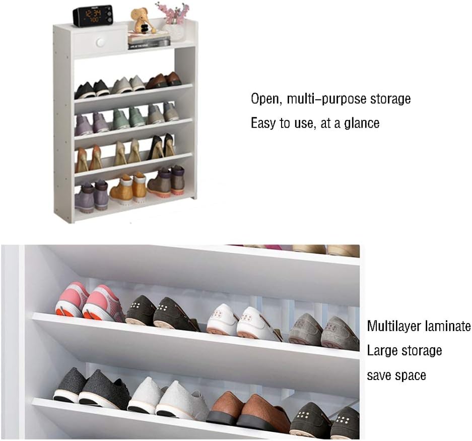 Unit Entryway Hallway Shelf Shoe Portable Shoe Storage Cabinet, Saving Space, Suitable for Shoes, Boots, Slippers Shoes Organizer
