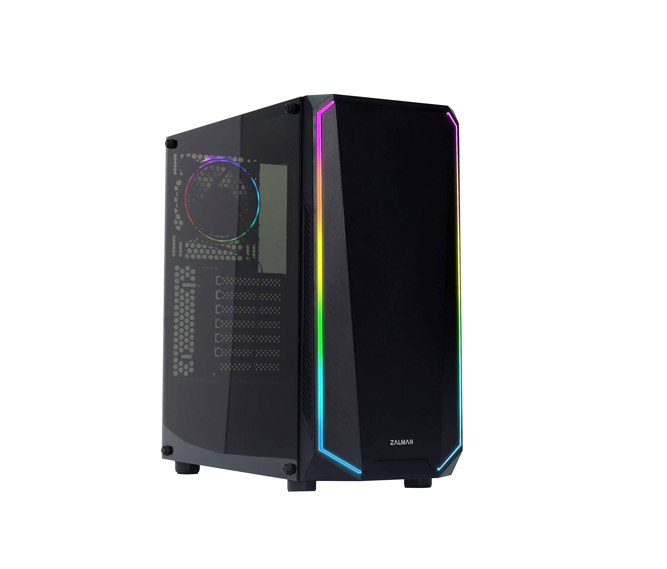 Zalman K1 ATX Mid-Tower Case w/Tempered Glass