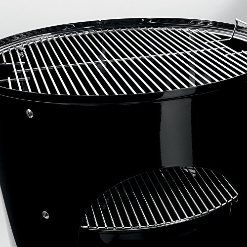 Weber 22-inch Smokey Mountain Cooker, Charcoal Smoker,Black