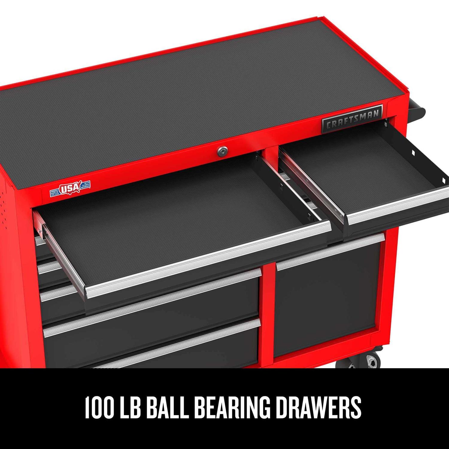 Craftsman 52 inch 10-Drawer Rolling Tool Cabinet CMST98273RB - Shop Hardware Tools Online Store