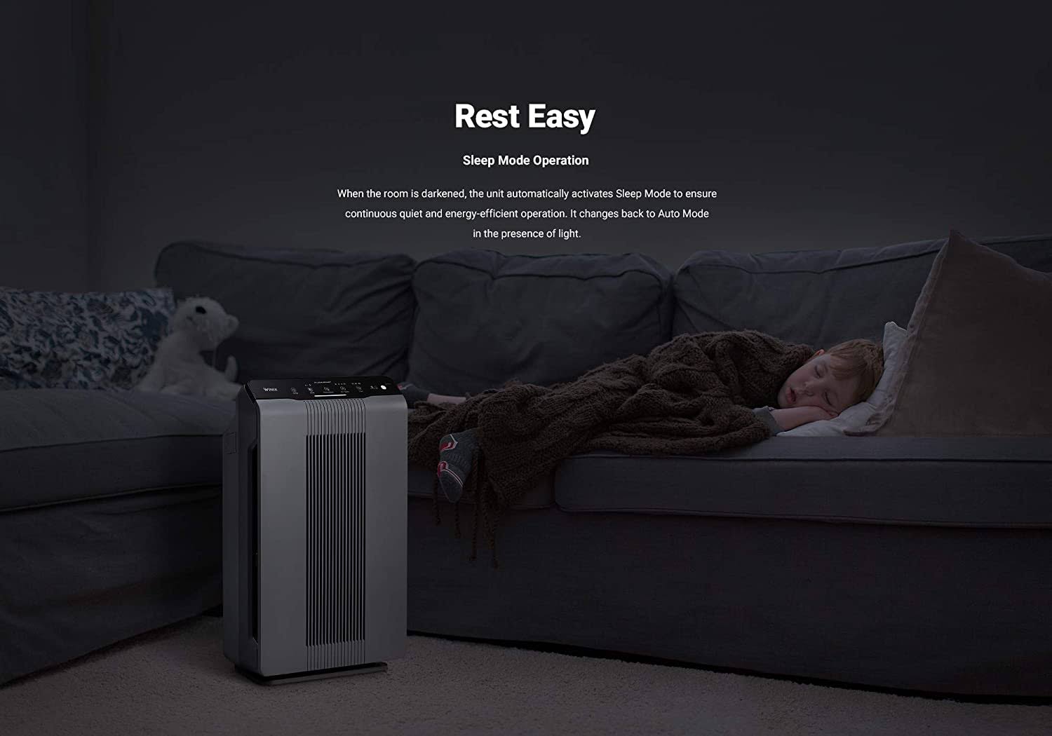 Winix 5300-2 Air Purifier with True HEPA, PlasmaWave and Odor Reducing Carbon