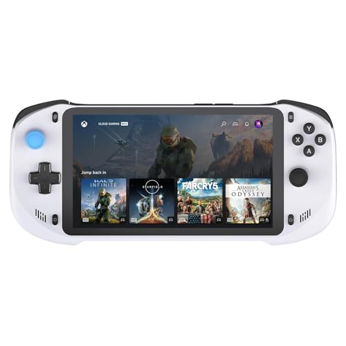 OnePro Cloud Handheld Portable Remote Play Gaming Console, For Xbox Cloud Gaming, NVIDIA GeForce NOW, Playstation, PC, Long-Battery Life, 7" 1080P Touchscreen, Lightweight Retro Game Handheld - 64G