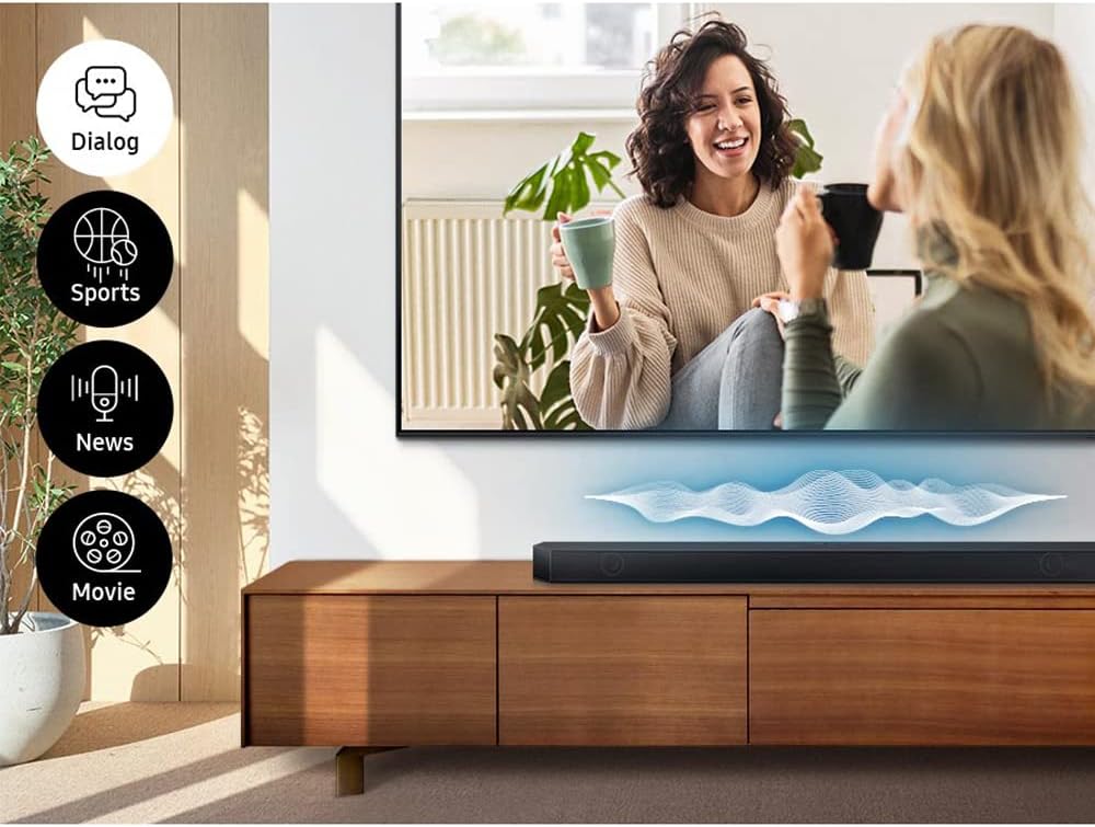 SAMSUNG HW-Q700C Q-Series 3.1.2 ch. Wireless Dolby Atmos Soundbar w/Q-Symphony Bundle with 2 YR CPS Enhanced Protection Pack