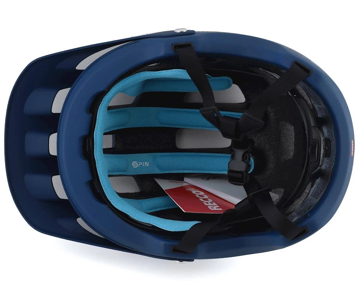 POC Tectal Race Spin Helmet Lead Blue/Hydrogen White XL/XXL
