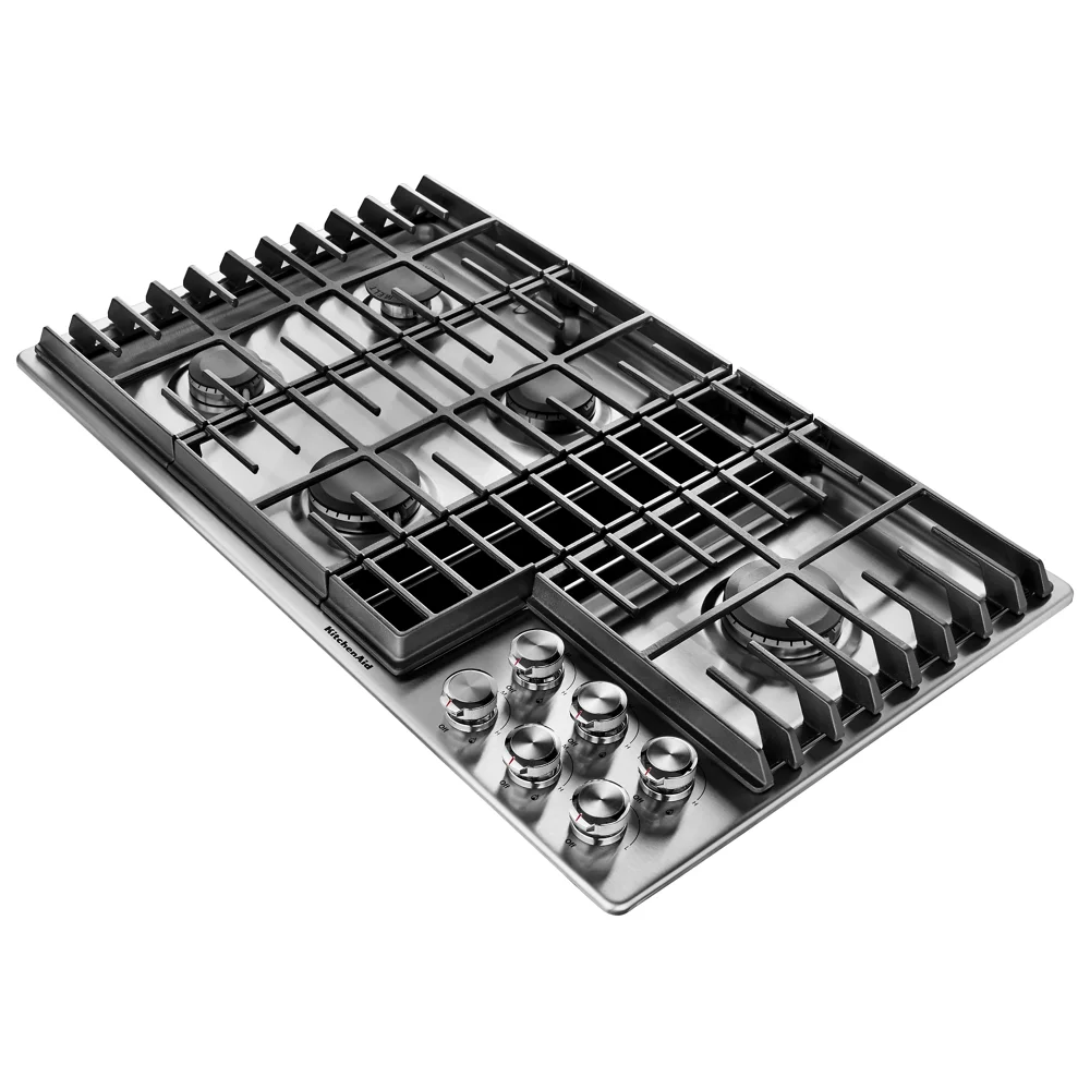 KITCHENAID KCGD506GSS  COOKTOPS (GAS) Stainless Steel