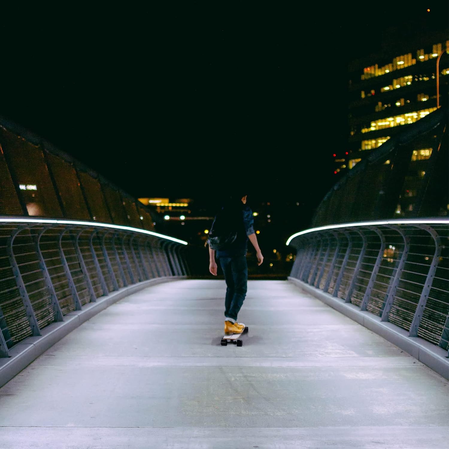 Electric Skateboard Electric Longboard with Remote Control Electric Skateboard,350W Hub-Motor,13 MPH Top Speed，5.5 Miles Range,3 Speed Adjustment，Max Load 160 Lbs,6 Months Warranty