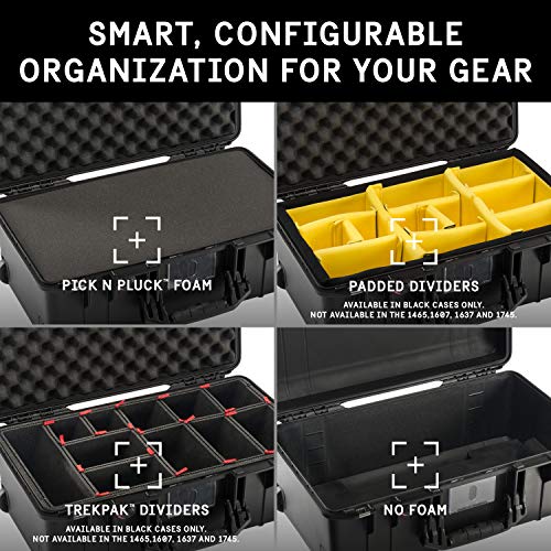 Pelican Air 1535 Case With Foam (Black), Model:015350-0001-110