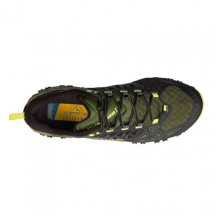 La Sportiva Bushido II, Olive / Neon / 47.5