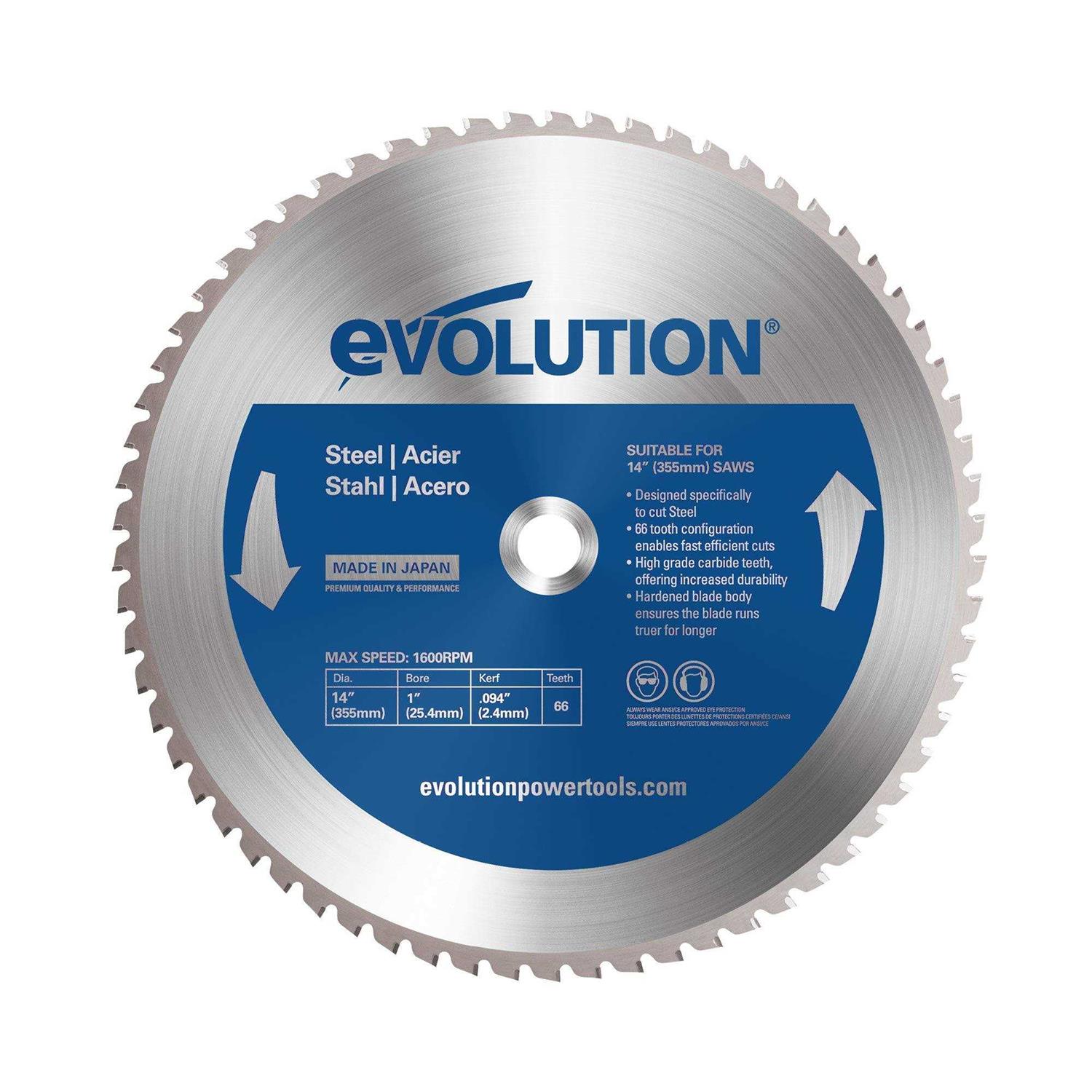 Evolution 14 Steel Cutting Blade 14BLADEST - Shop Hardware Tools Online Store