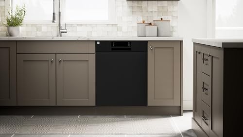 Kenmore 24" Built-In Stainless Steel Tub Dishwasher with EasyFlex 3rd Rack, SmartWash, UltraWash Plus, TurboDry, and MoreSpace Adjustable Rack, Energy Star Certified