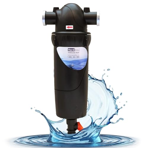 Whole House Water Filter and Water Conditioner - Advanced Water Softener Alternative - Salt Free, Reduces Limescale and Sediment, an Easy to Install and Maintain Compact Water Filter