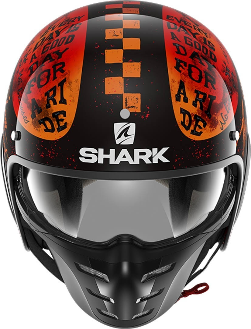 Shark S-Drak 2 Tripp in Helmet Black Orange