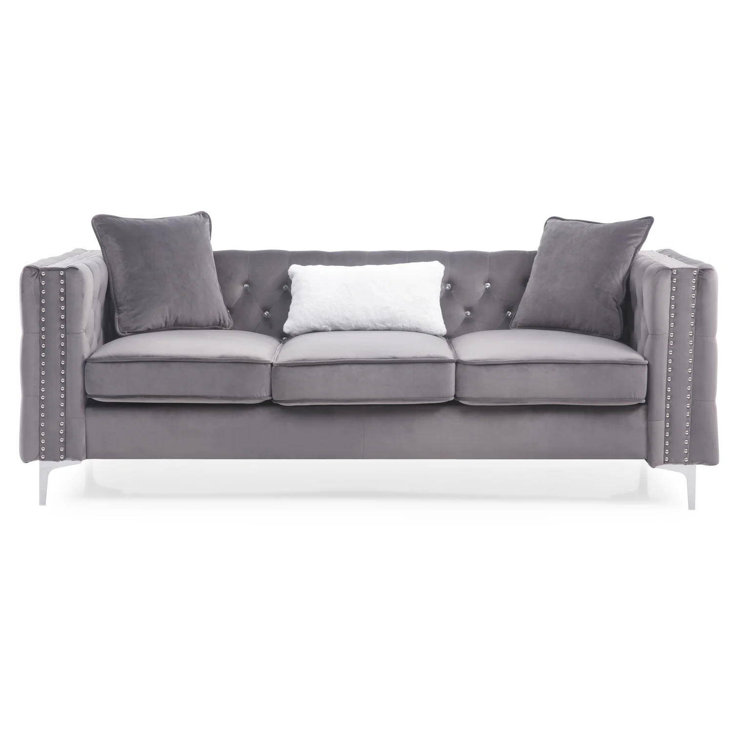 Maykoosh Neo-Classical Nostalgia G822A-S Sofa , Gray