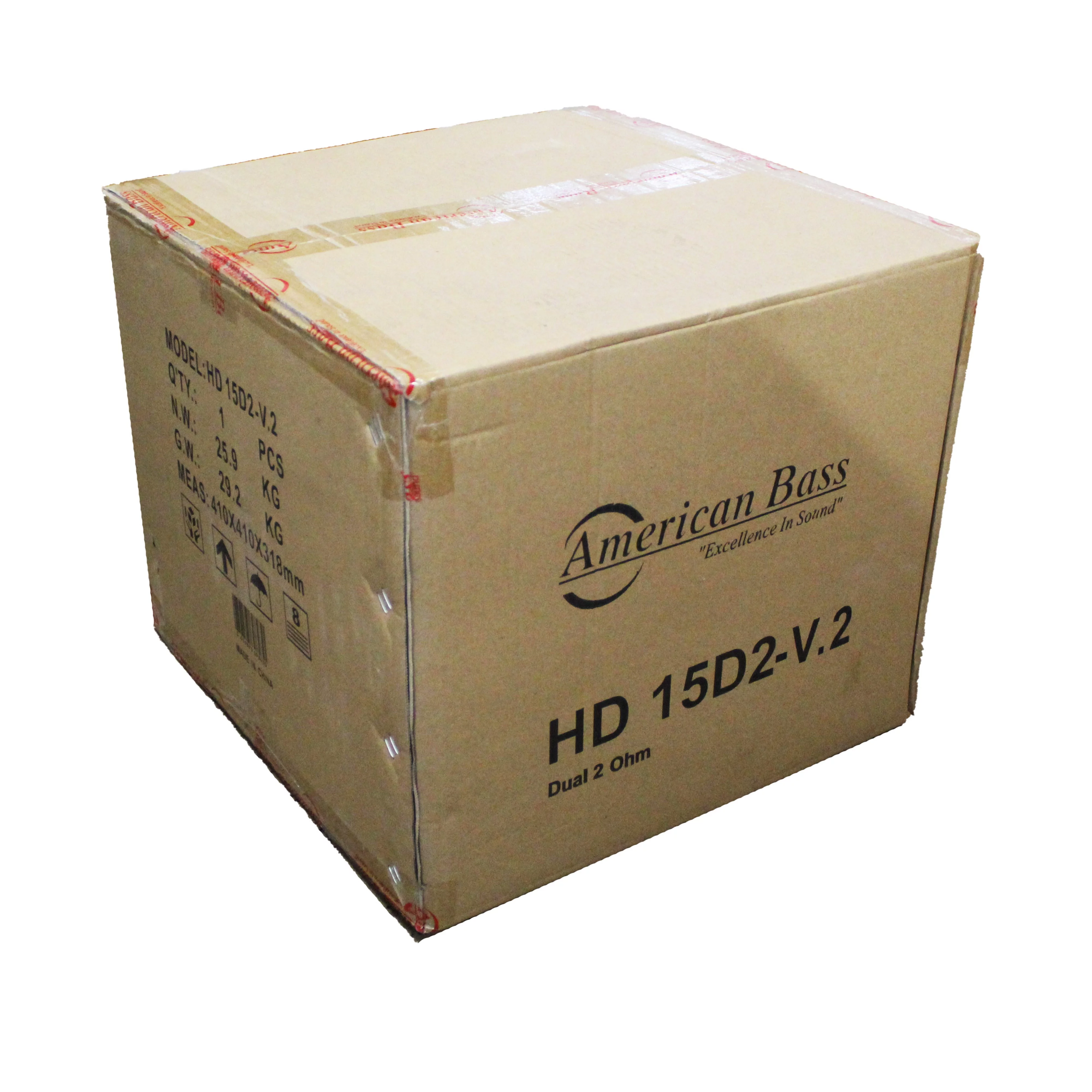 American Bass 15" HD Series Subwoofer 4000W Dual 2 Ohm HD-15D2-v2
