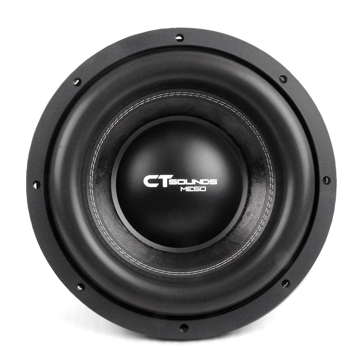 ct Sounds MESO-12 - 1500 Watts RMS 12 inch Car Subwoofer, Dual 2 Ohm