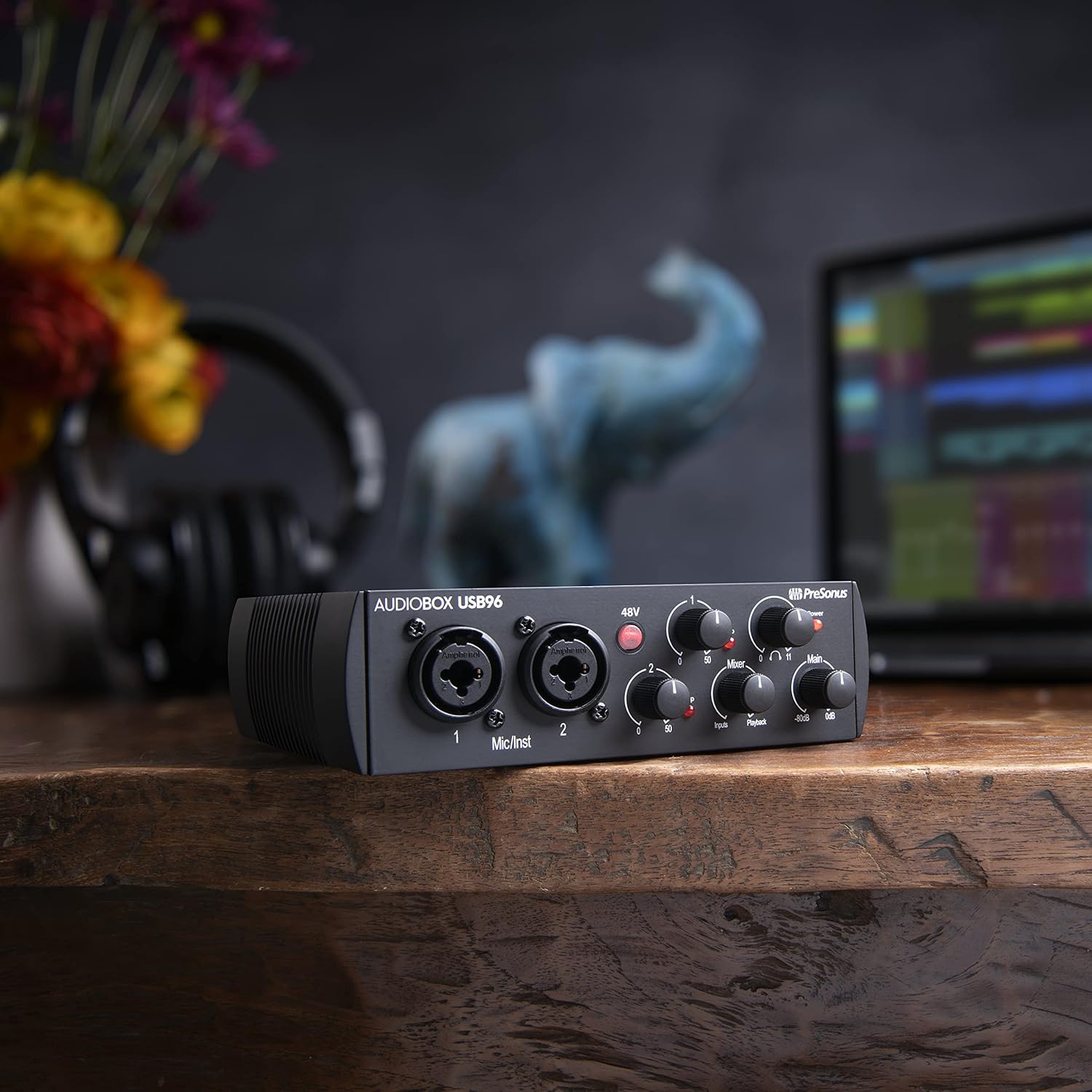 PreSonus AudioBox USB 96 25th Anniversary Edition with Studio One Artist and Ableton Live Lite DAW Recording Software
