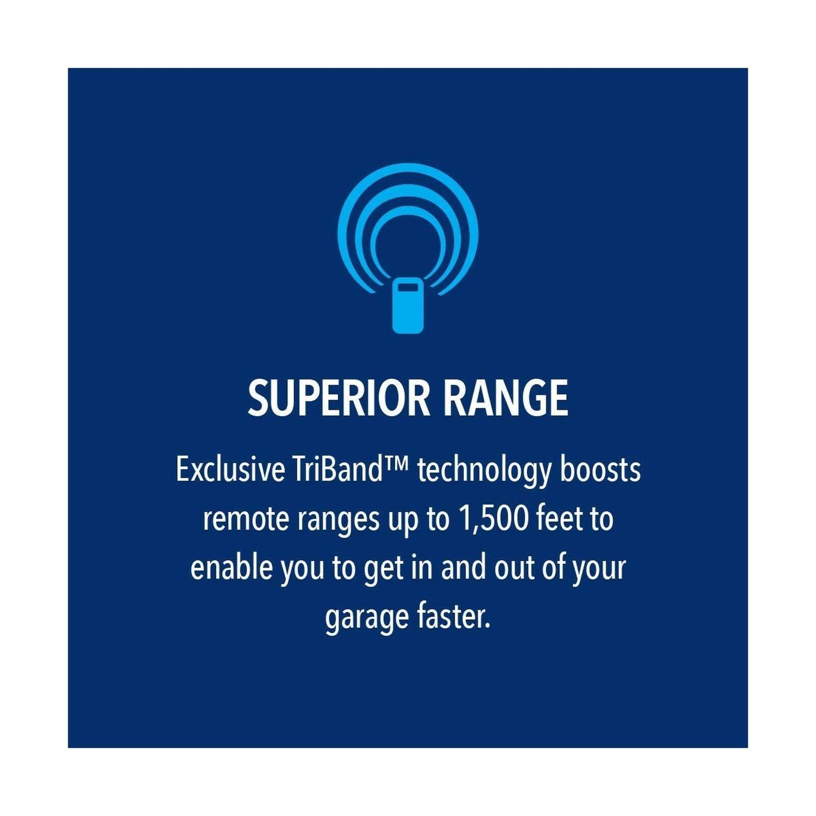 Chamberlain C450 Smartphone-Controlled Durable Chain Drive Garage Door Opener