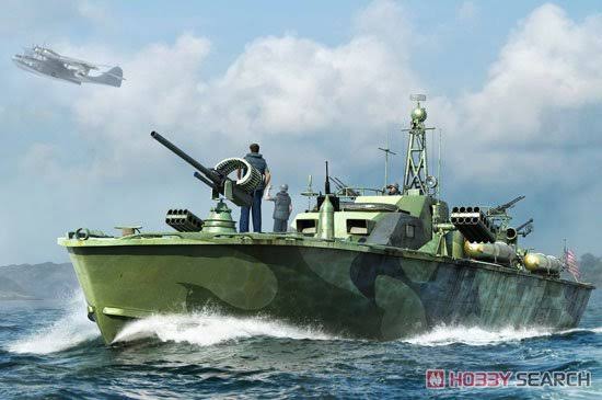 U.S. Navy Elco 80 Motor Patrol Torpedo Boat Late Type (Plastic Model)