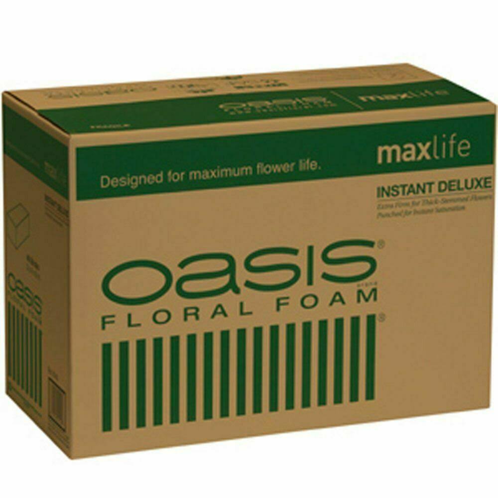 Oasis Instant Deluxe Floral Foam Maxlife Case 48
