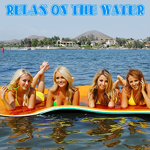 3 Layers XPE Foam Floating Mat Water Mat, 9/12/18 Ft Tear-Resistant Lily Pad Lilly Pad Water Matt, Lily Pad Floating Swim Mat for Lake, Ocean, Beach, River……