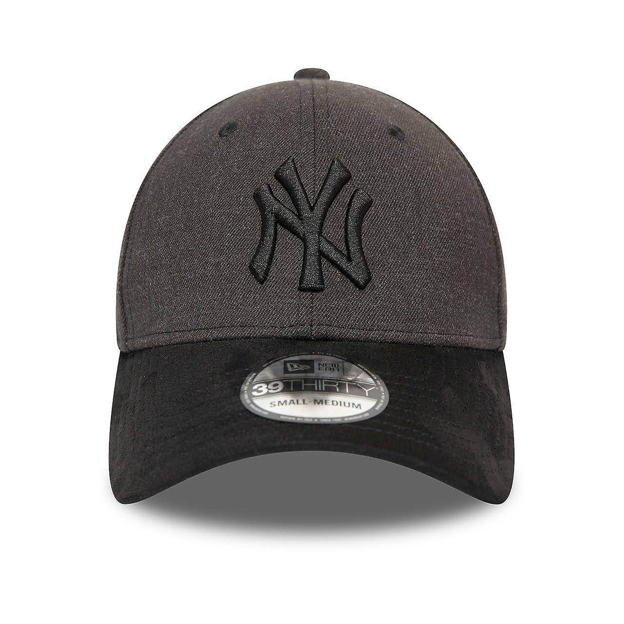 New Era 39THIRTY Cap - Heather New York Yankees Black L/XL