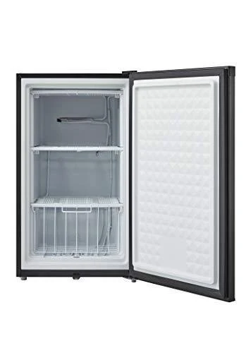 Impecca FC-1301K 3 Cu. ft. Compact Upright Freezer with Lock - Black
