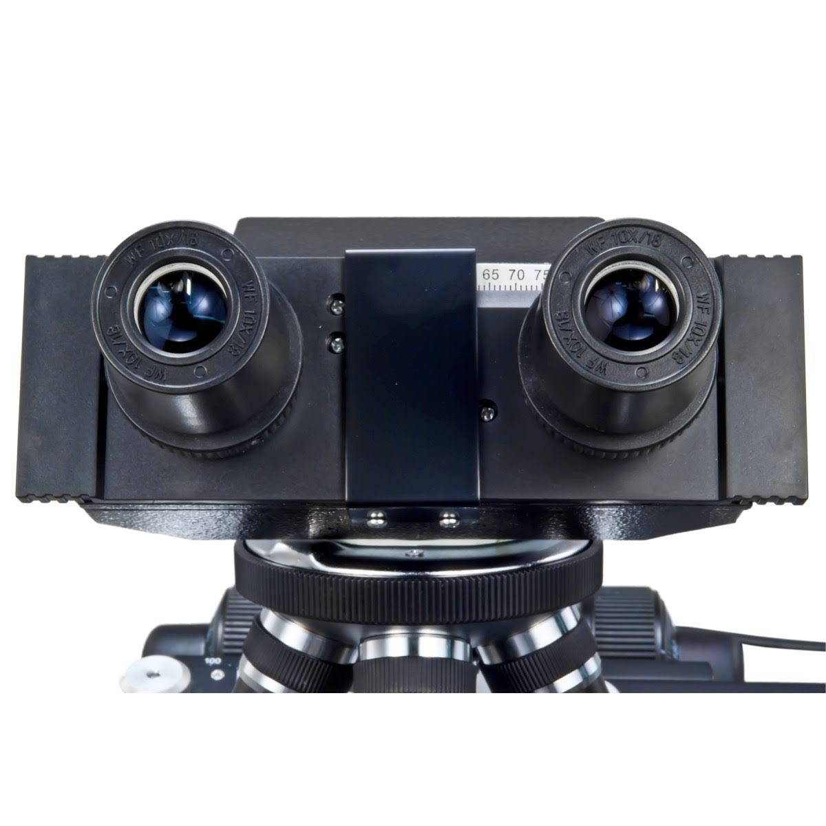 OMAX 40X-2000X Compound Binocular LED Biological Microscope with Aluminum Carrying Case